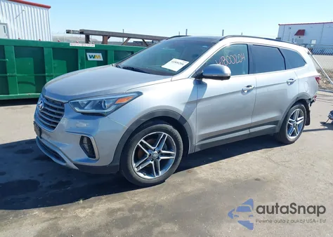 2017 Hyundai Santa Fe Se Ultimate from USA, damaged, VIN KM8SRDHF1HU197307